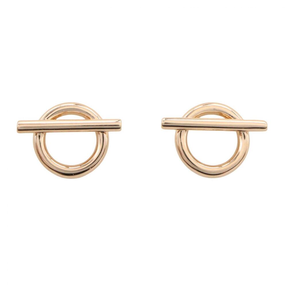 HERMES 18k Gold Earrings